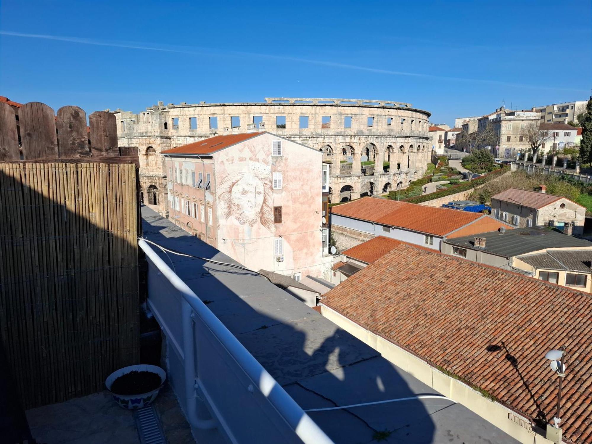 Terrace Dream View Over Amphitheatre Pula Exteriör bild