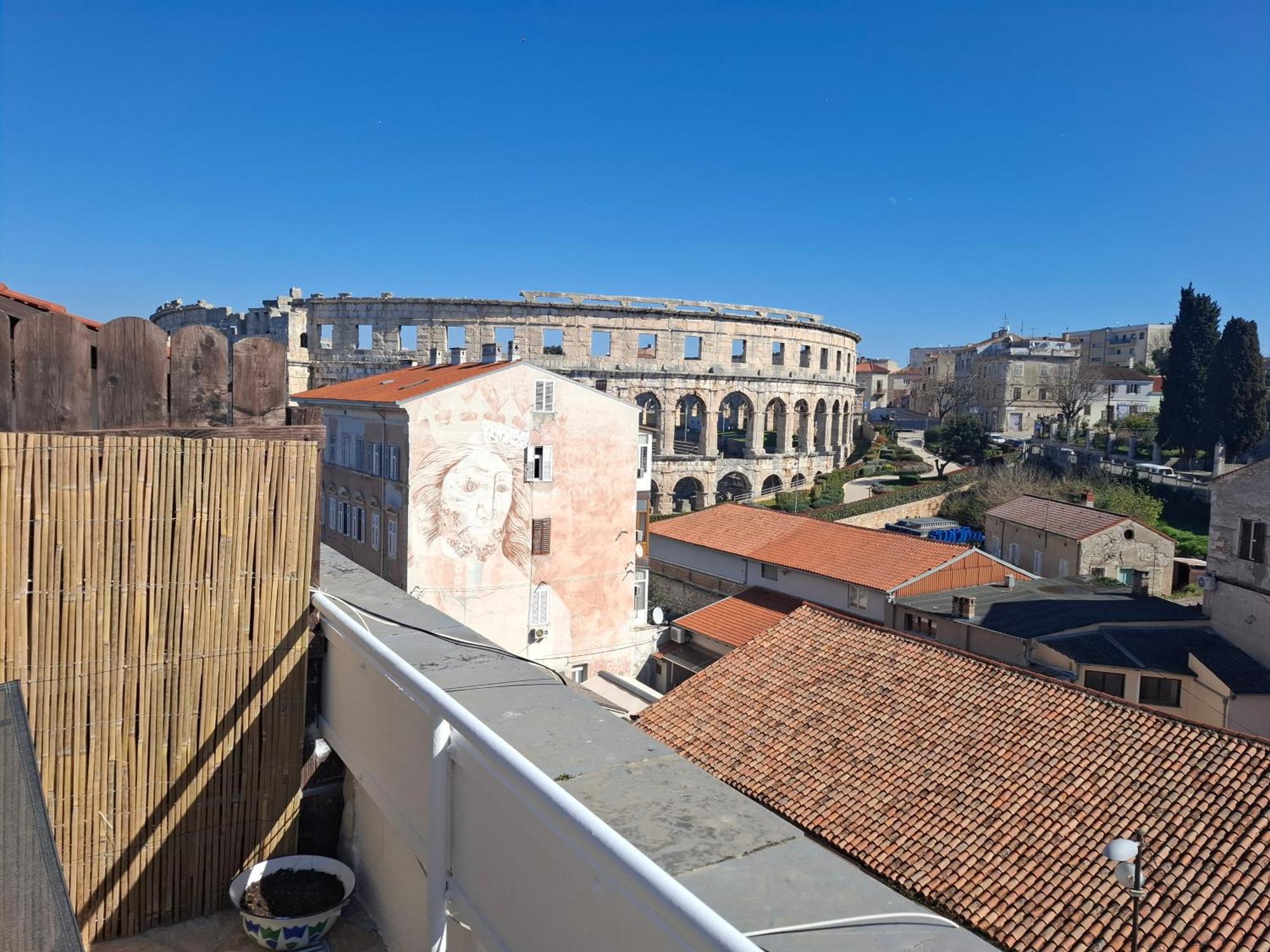 Terrace Dream View Over Amphitheatre Pula Exteriör bild